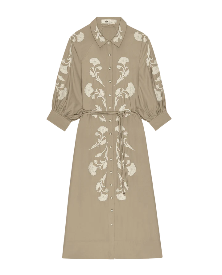 The Western Embroidered Herd Dress