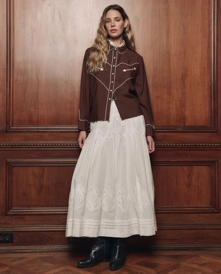 The Western Shirt in Brown