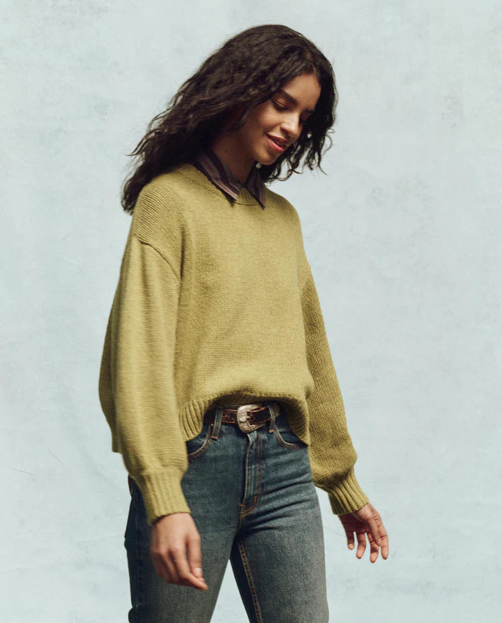 The Bubble Pullover in Sprig