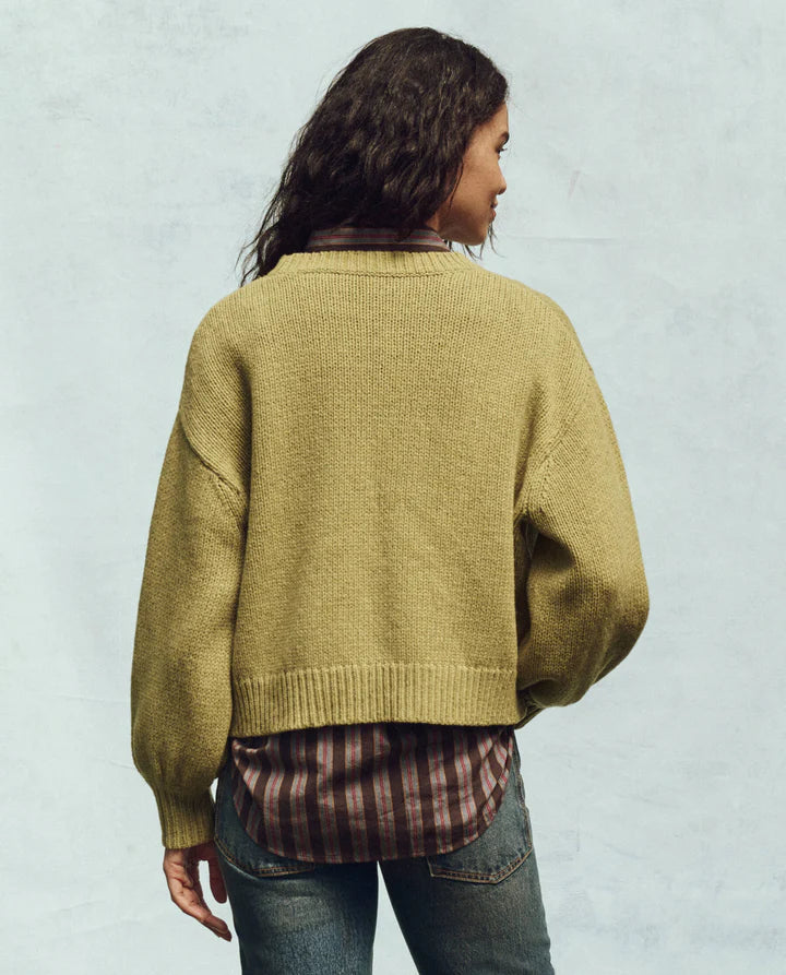 The Bubble Pullover in Sprig