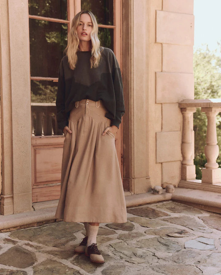 The Western Field Skirt in Barley