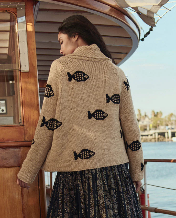 The Swimming Fish Lodge Cardigan