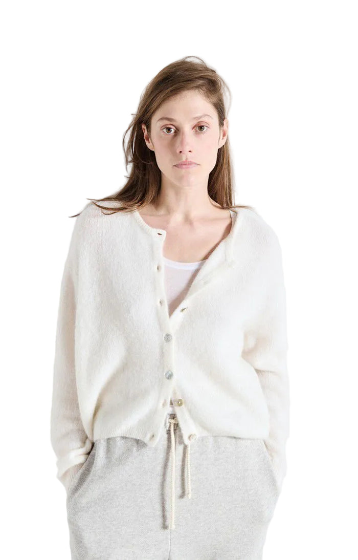 Vitow Cardigan in Blanc