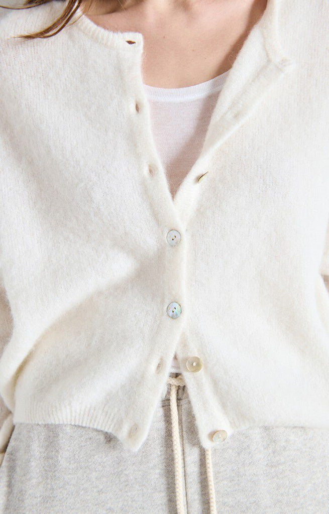 Vitow Cardigan in Blanc