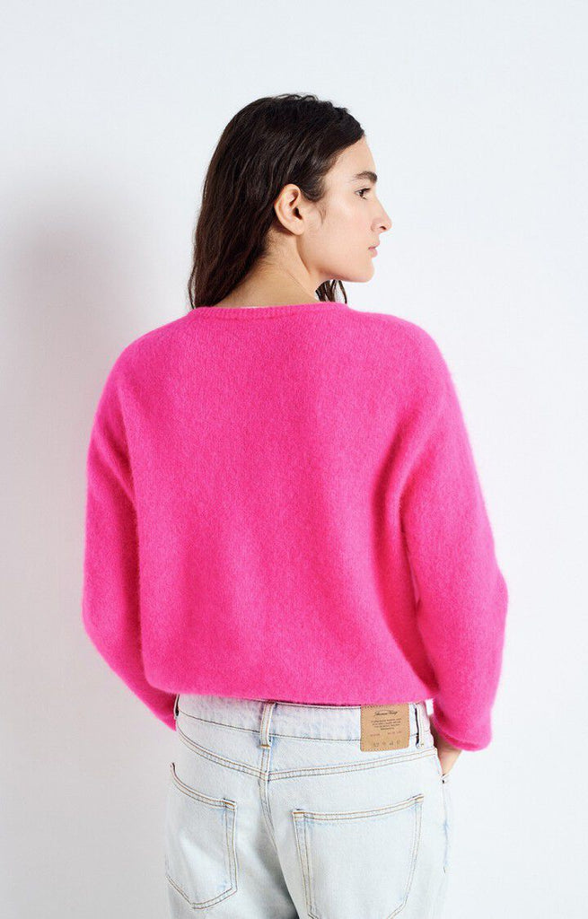 Vitow Cardigan in Hot Pink