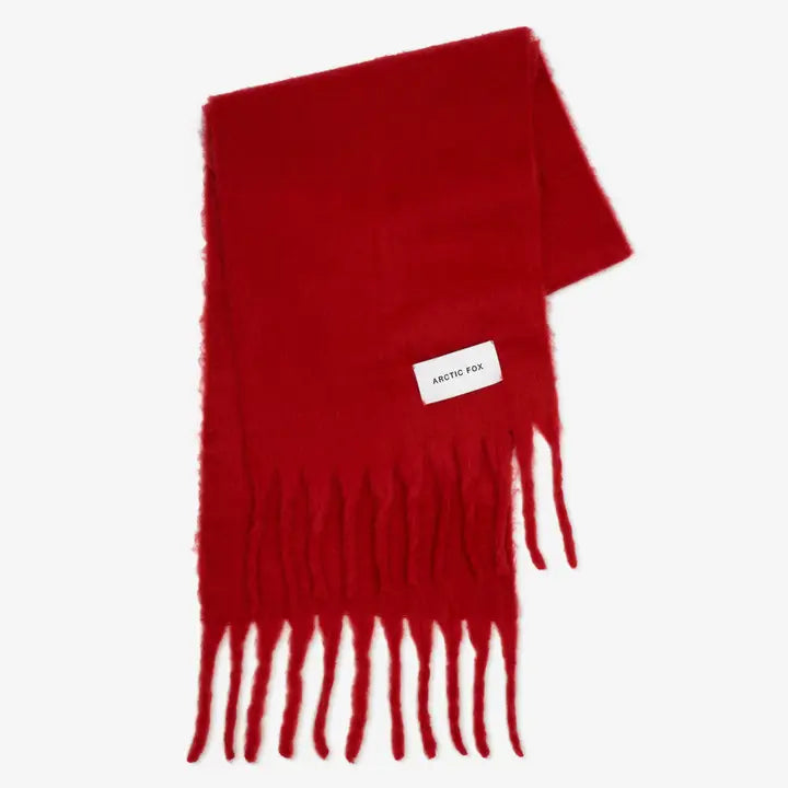 Stockholm Scarf in Crimson Red