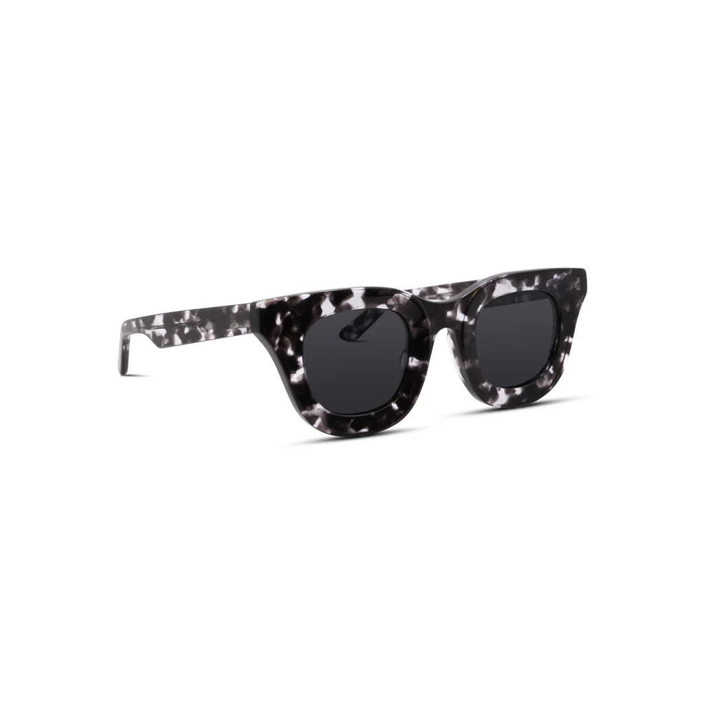 Baddie in snow leopard/ grey polorized