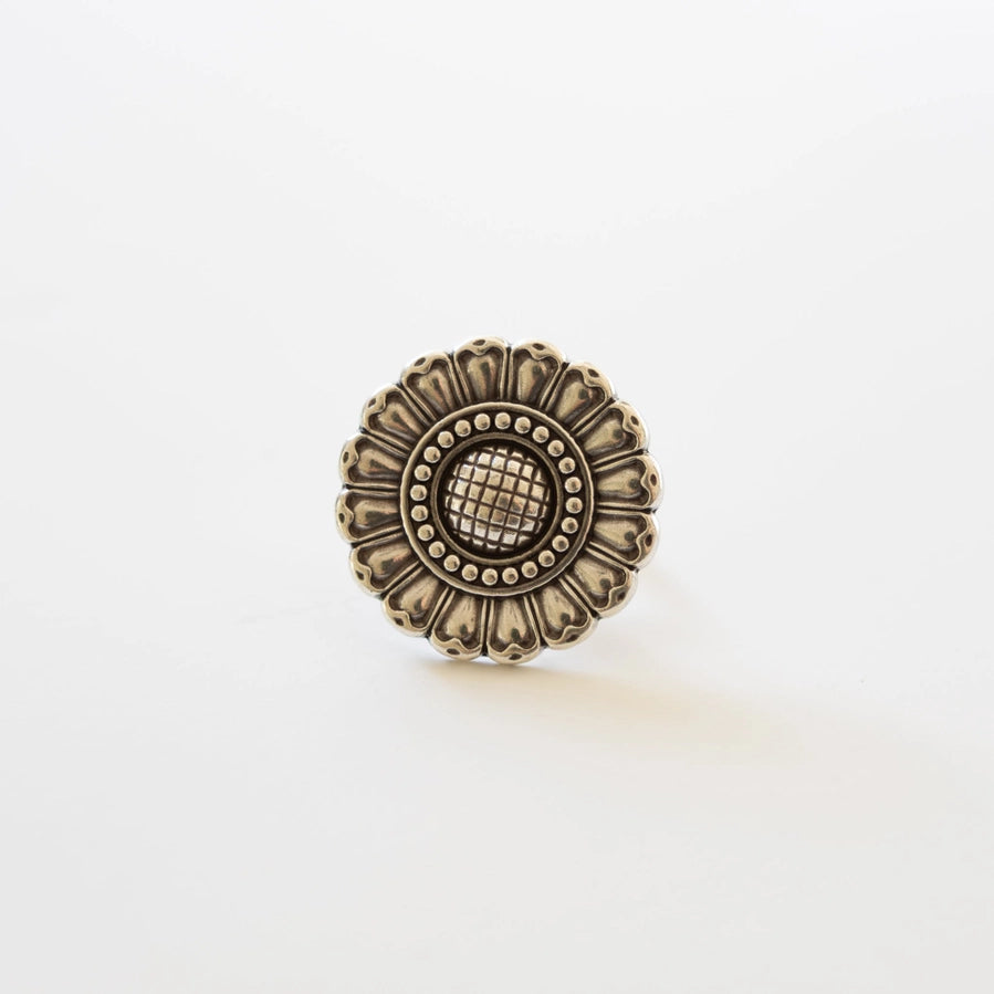 Concho Scarf Slide | Sunflower