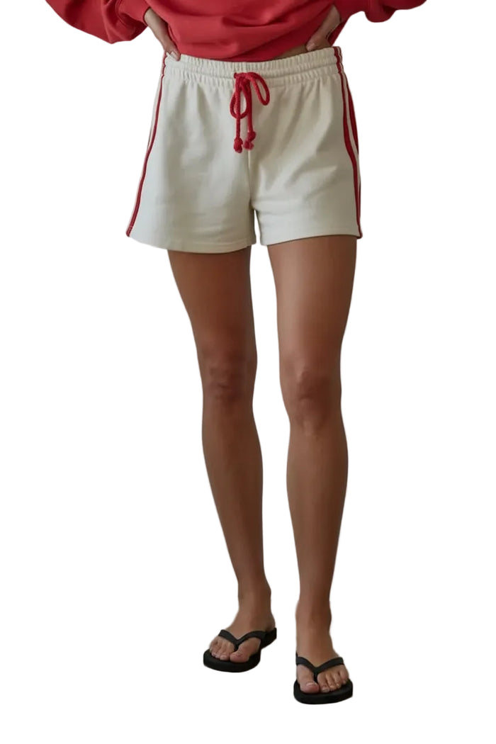 Racer stripe QUINN sweat shorts