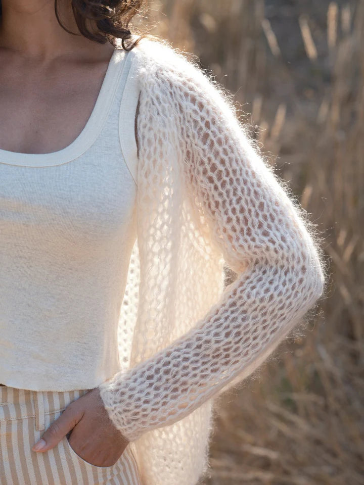Cloud cardigan in ivory