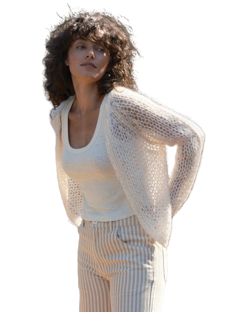Cloud cardigan in ivory