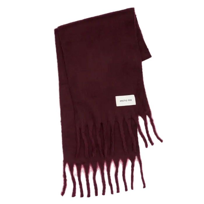 The Stockholm Scarf in Cherry Lacquer