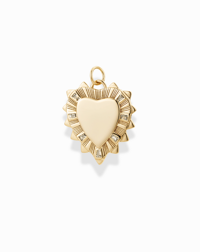 Engravable Heart Charm