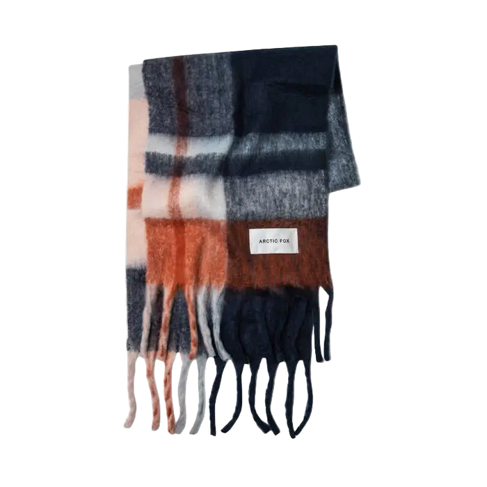 The Stockholm Scarf in Winter Lagoon