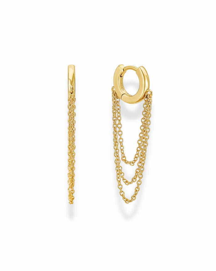 Etta Chain Huggies