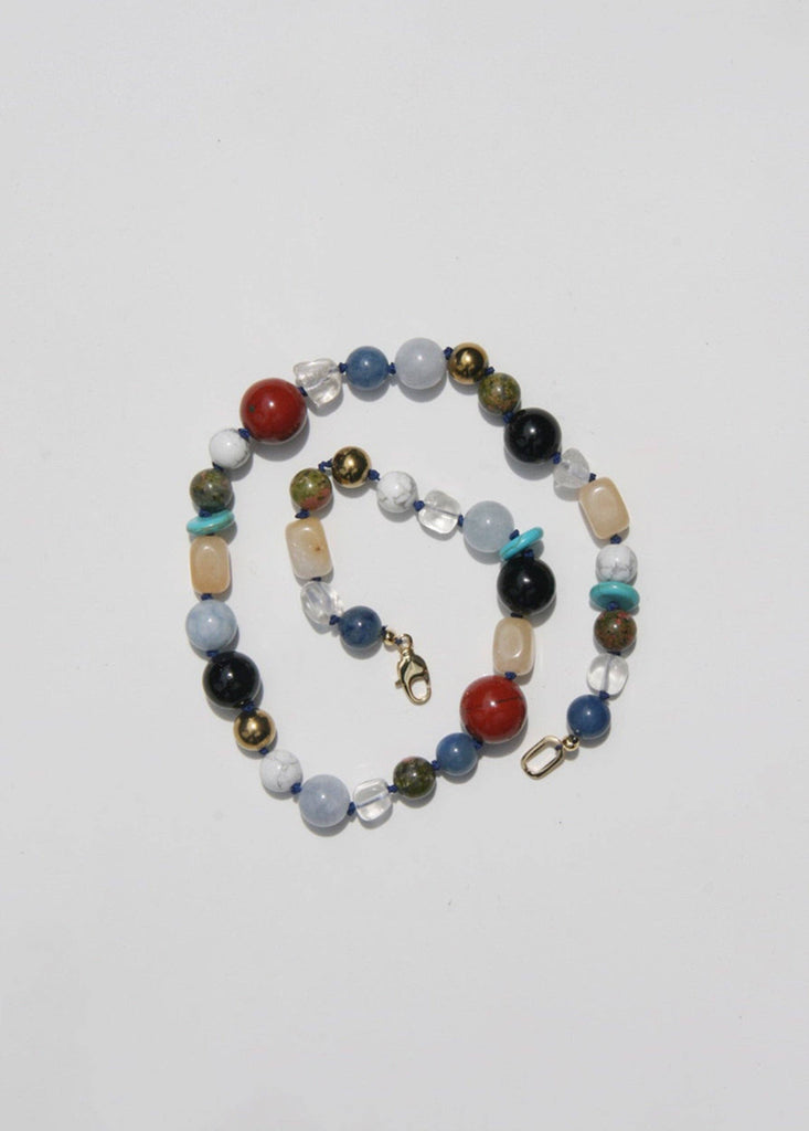 EMMI multi gemstone necklace