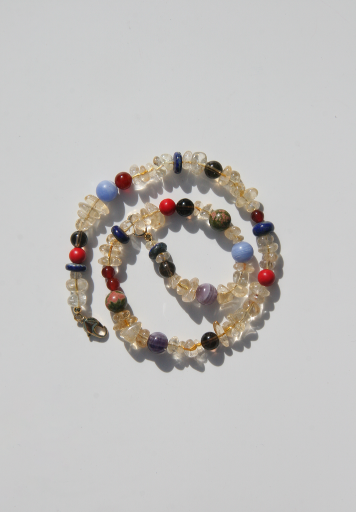 CARLO gemstone necklace
