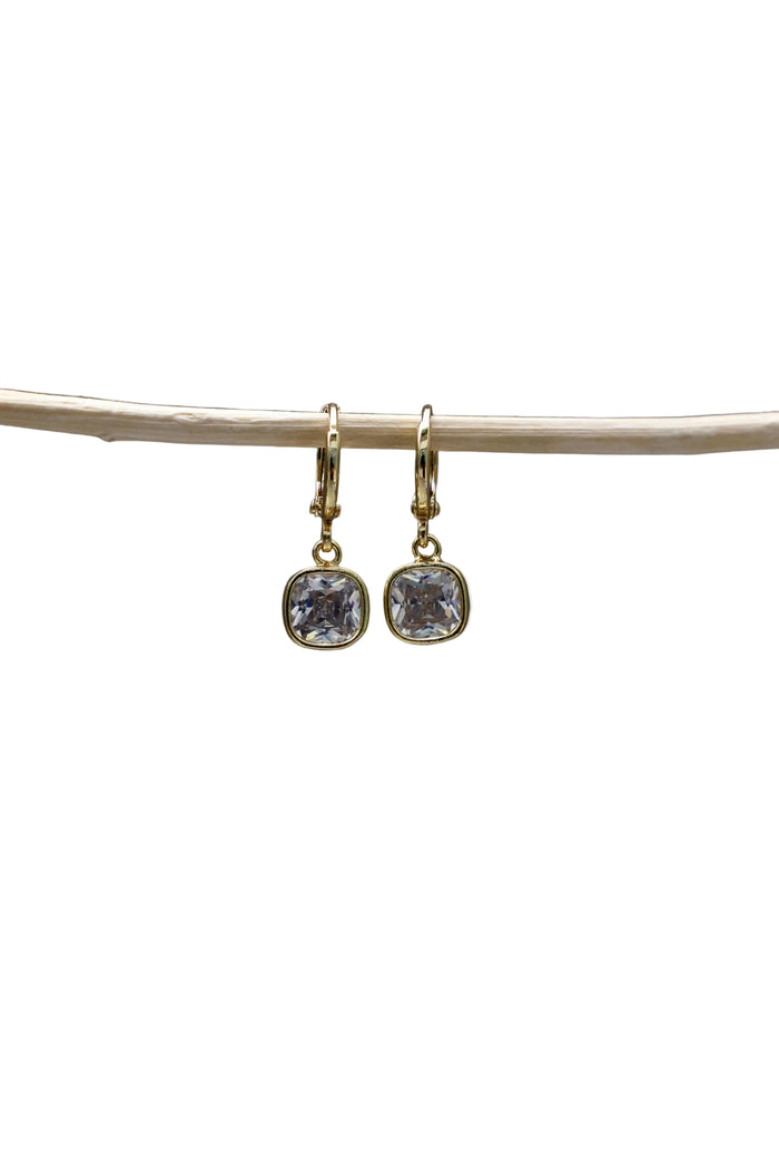 ISLA SQUARE DROP EARRINGS