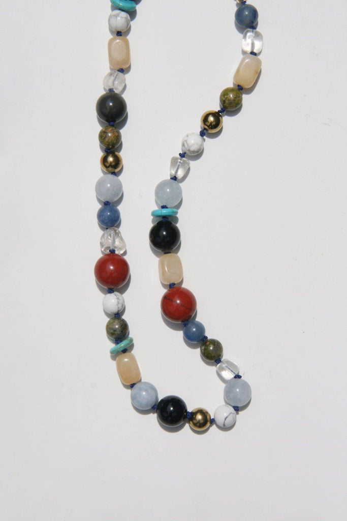 EMMI multi gemstone necklace