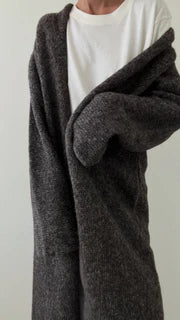 Heirloom Sweater Coat in Nutty Brown