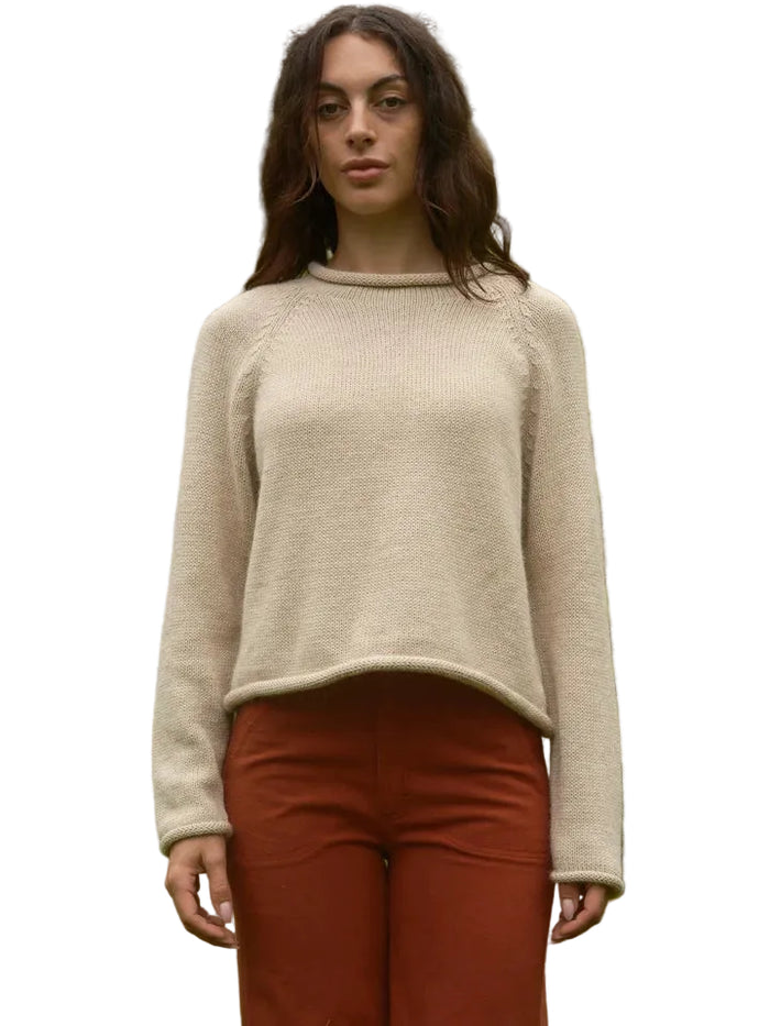 Fisherwoman Sweater in Ecru