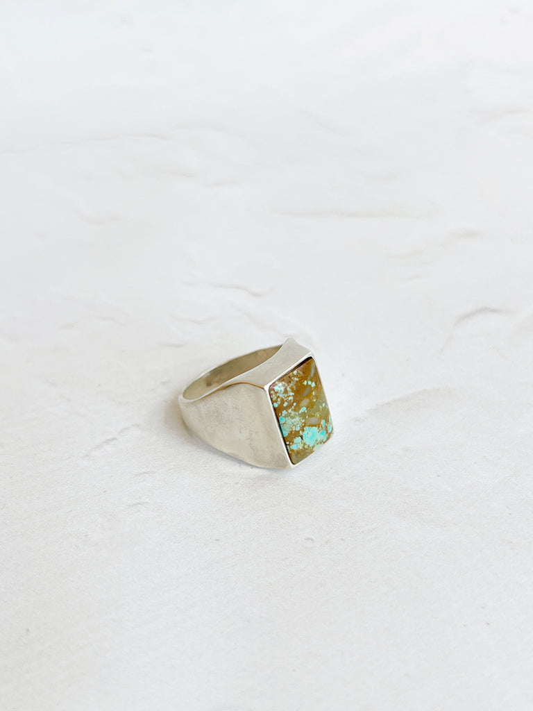 Sterling silver turquoise vasquez ring