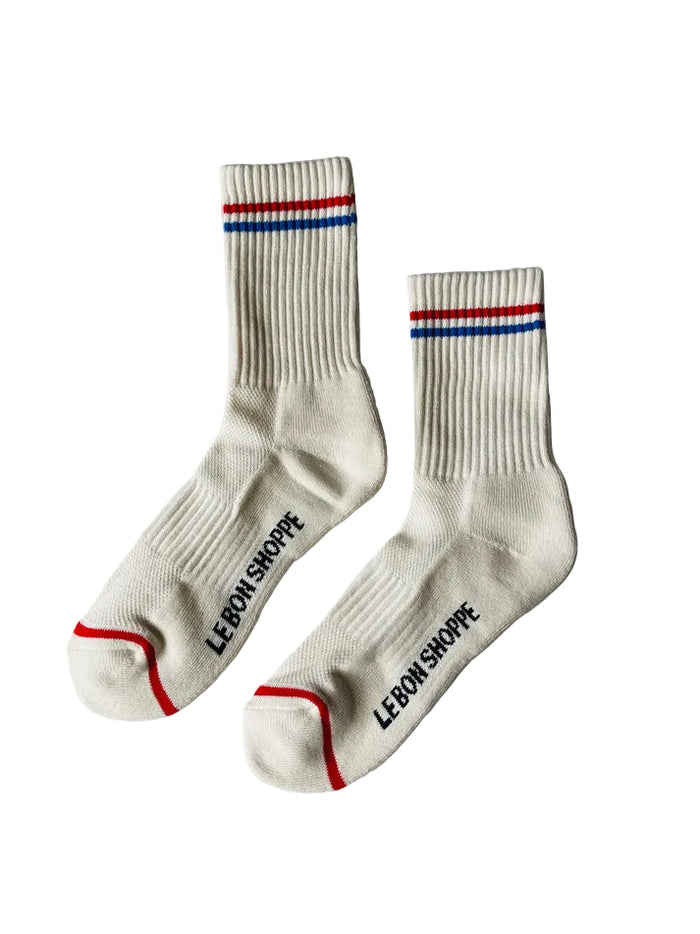 Boyfriend socks in milk