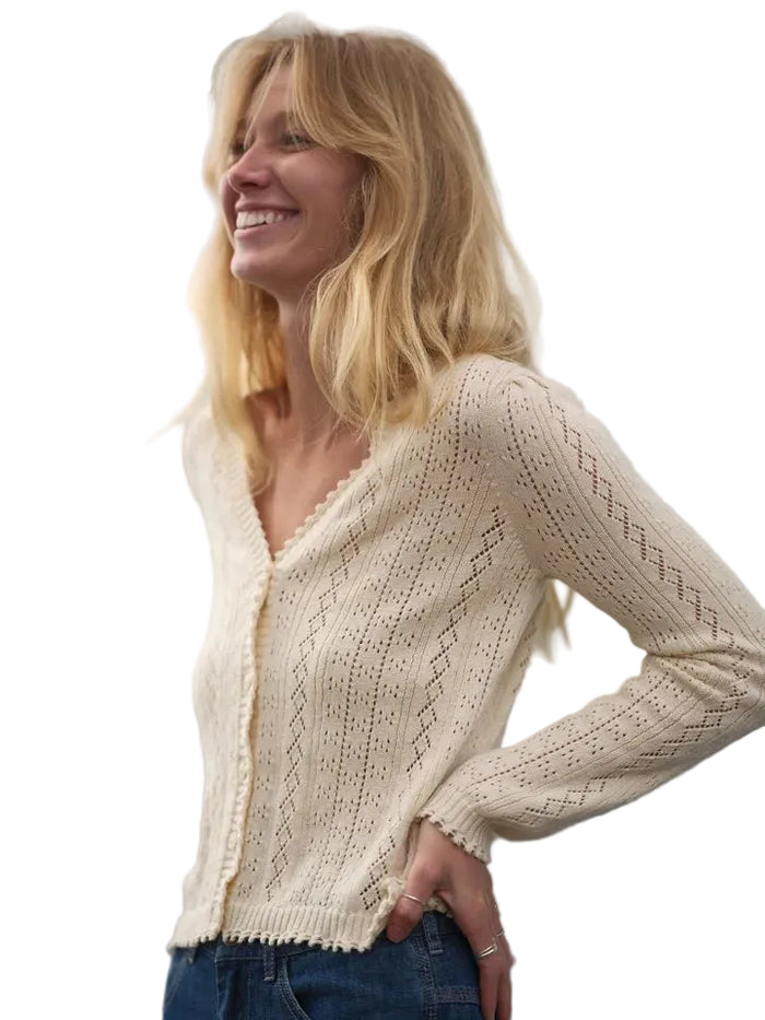 Juliette Cardigan in Ecru
