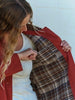 Lined Painter Jacket in Rust