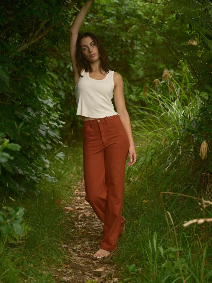 Painter Pant in Rust