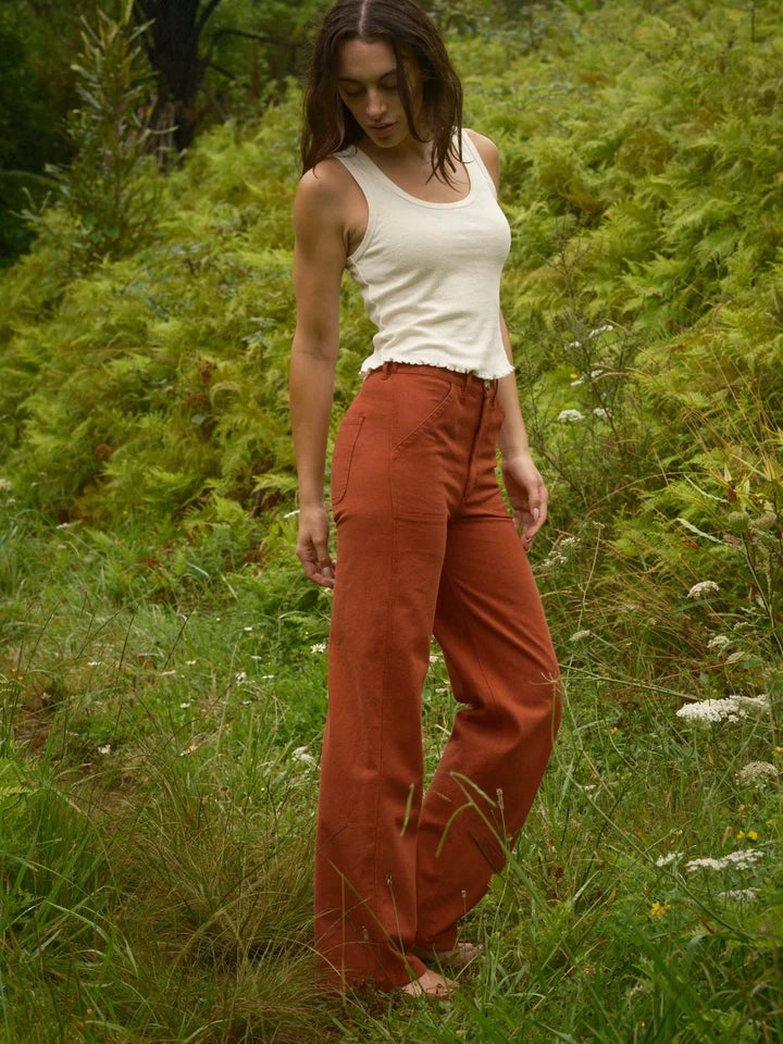 Painter Pant in Rust