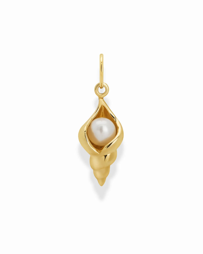 Spiral Shell Charm