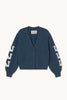 Swans Cardigan in Stone