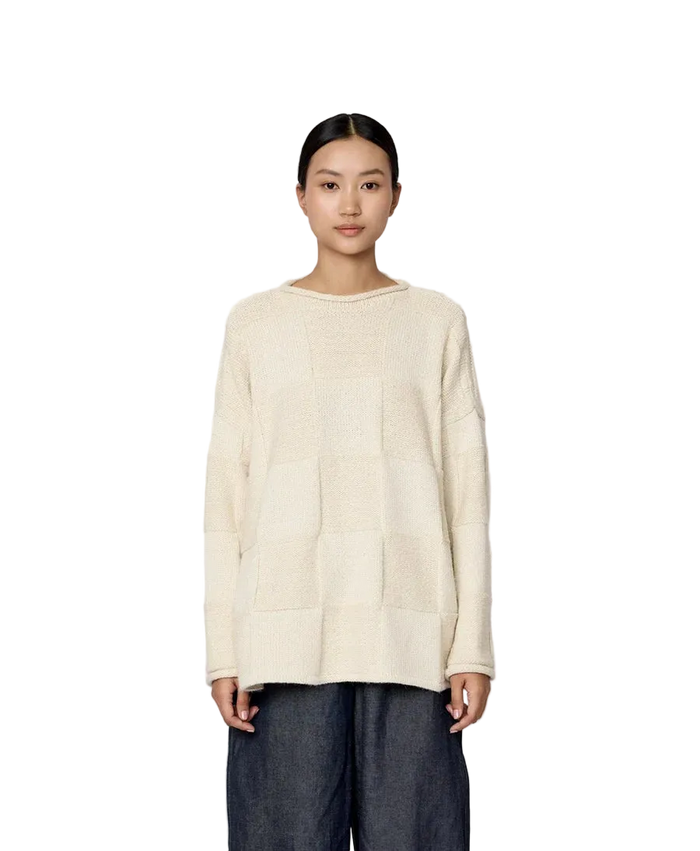 Heritage basket weave sweater
